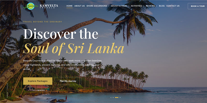 Kamvelta Travels - Laravel