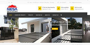 website for a construction company